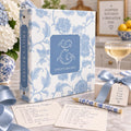 Blue Chinoiserie Recipe Binder - image 1