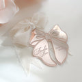 Bow Baby's First Christmas Name Ornament - image 1