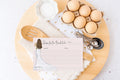 Bride-to-be printed bridal shower recipe cards with hair color choice