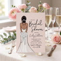 Brunch and Bubbly digital bridal shower invitation second design