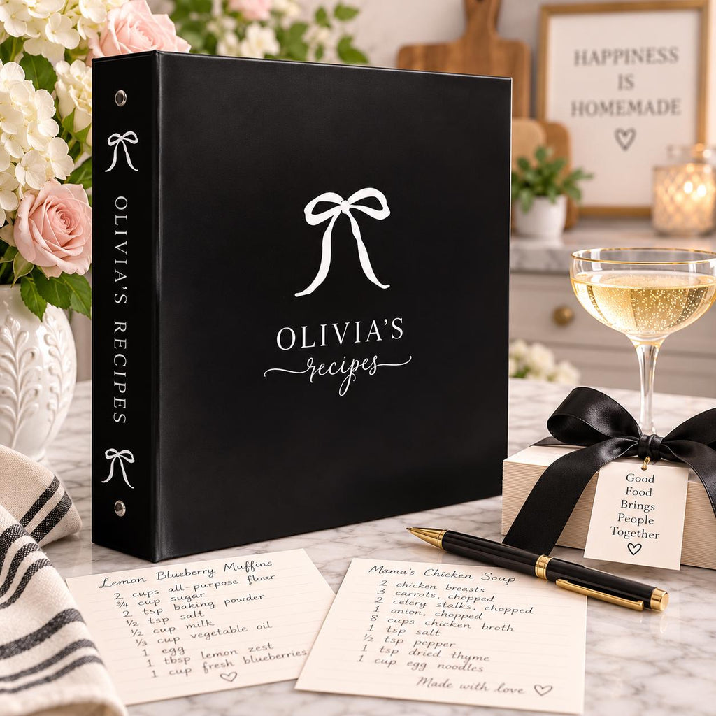 Classic Bridal Recipe Binder - image 1
