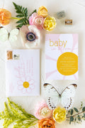 Daisy Baby Shower Invitation: Baby in Bloom Girl Sprinkle printed invitation