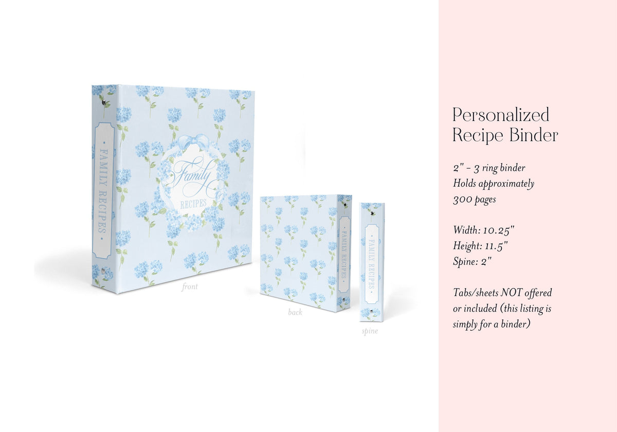 Floral Family Recipe Binder - image 2