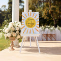 Here Comes the Son Sunshine Baby Shower Welcome Sign