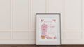 Pink Cowgirl First Rodeo Birthday Welcome Sign