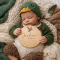 Mallard Duck Baby Birth Stats Sign - image 1