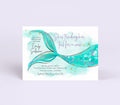 Mermaid Sea of Love digital bridal shower invitation