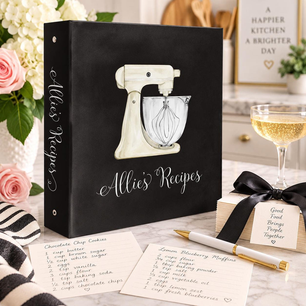 Personalized Name Recipe Binder - image 1