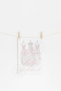 Pink Bridesmaids Luncheon Bridal Shower Welcome Sign