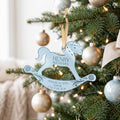 Rocking Horse Baby's First Christmas Ornament - image 1