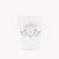 Rocking horse personalized frosted party cups