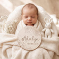 Rose Baby Name Reveal Sign - image 1