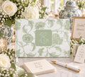 Sage Green Chinoiserie Bridal Shower Guest Book - image 1