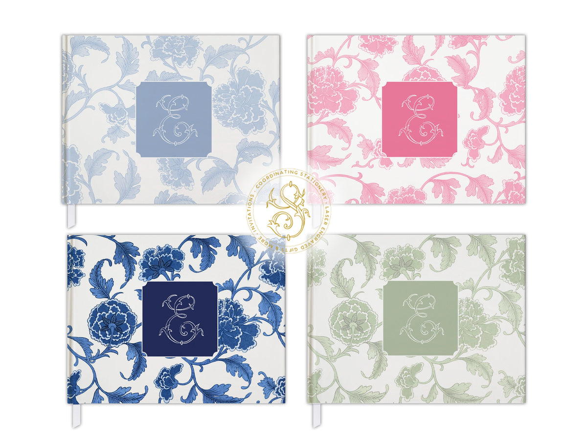 Sage Green Chinoiserie Bridal Shower Guest Book - image 2