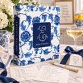 Something Blue Chinoiserie Recipe Binder - image 1