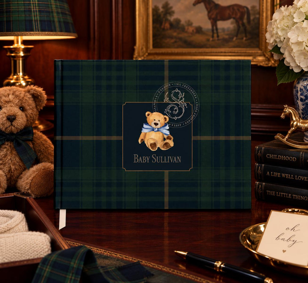 Teddy Bear Baby Shower Guest Book - image 1