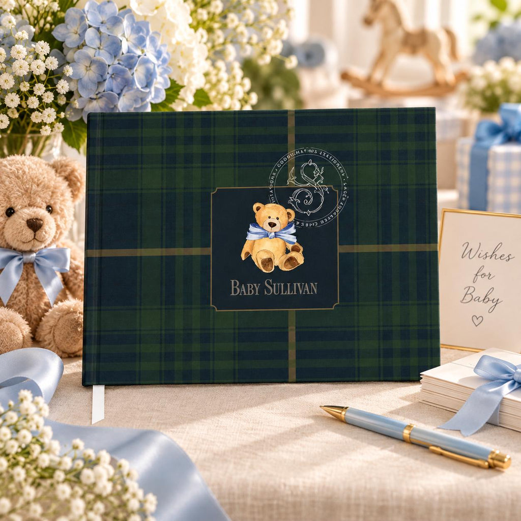 Teddy Bear Baby Shower Guest Book - image 2